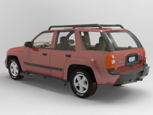 trailfinder suv 3D-Modell
