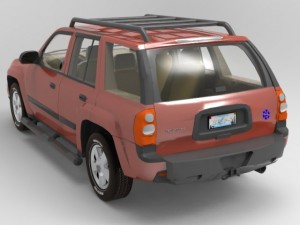 trailfinder suv 3D-Modell