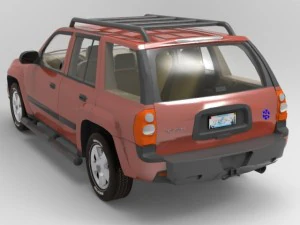 trailfinder suv Modello 3D