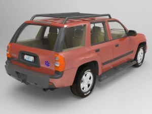 trailfinder suv Modello 3D
