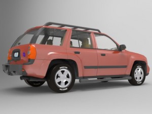 trailfinder suv 3D-Modell
