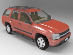 trailfinder suv 3D-Modell
