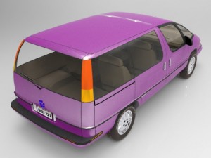 family minivan 3D मॉडल