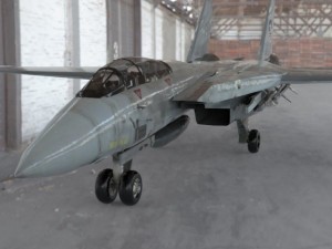 f 14 tomcat Model 3D