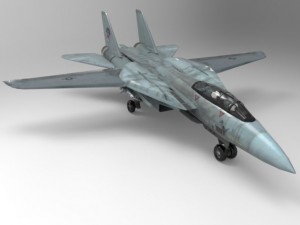 f 14 tomcat 3D Model