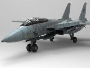 f 14 tomcat 3D Model