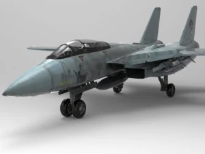 f 14 tomcat 3D Model