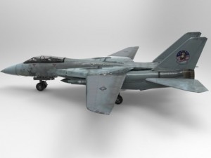 f 14 tomcat 3D Model