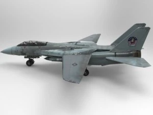 f 14 tomcat 3D Model