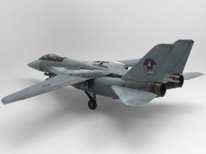 f 14 tomcat 3D Model