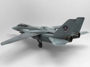 f 14 tomcat 3D Model