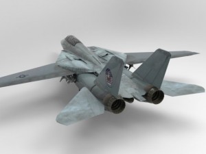 f 14 tomcat 3D Model