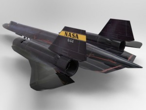 sr71 spyplane 3D Model