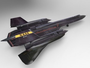 sr71 spyplane 3D Model