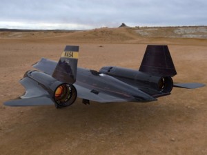 sr71 spyplane 3D Model