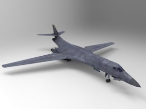 b1b bomber 3D Model