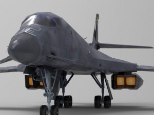b1b bomber 3D Model