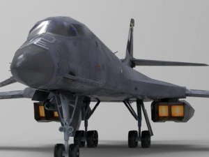 b1b bomber 3D Model