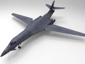 b1b bomber 3D Model