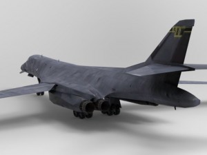 b1b bomber 3D Model