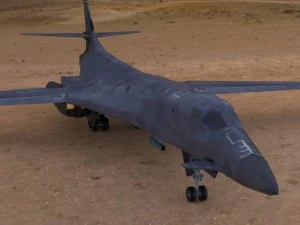 b1b bomber 3D Model