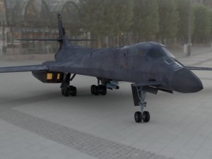 b1b bomber 3D Model