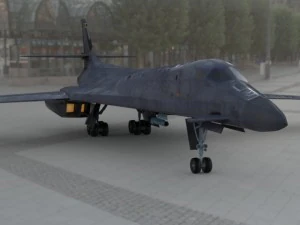 b1b bomber 3D Model