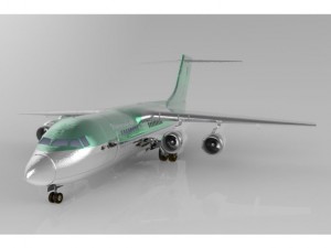 aircraft 146 3D Model