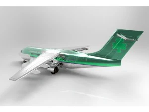 aircraft 146 3D Model