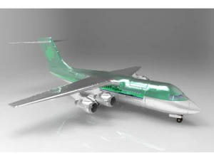 aircraft 146 3D Model