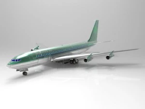 aeronave 707 Modelo 3D