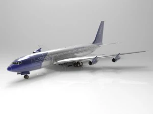 aeronave 707 Modelo 3D