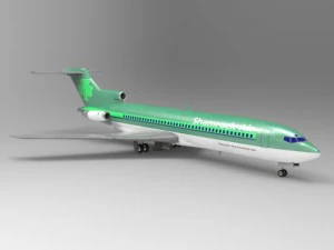airliner 727 3D Model