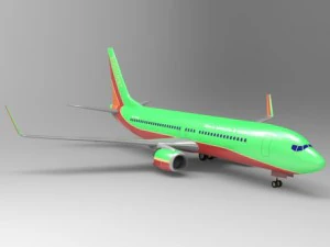 aircraft 737 3D Model