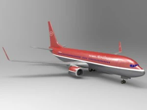 aircraft 737 3D Model