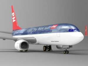 aircraft 737 3Dモデル