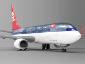 aircraft 737 3D Model
