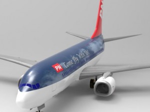aircraft 737 3Dモデル