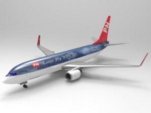 aircraft 737 3Dモデル