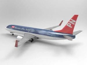 aircraft 737 3D Model