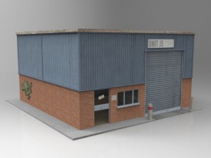 the factory 3D मॉडल
