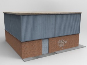 the factory 3D मॉडल