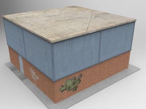 the factory 3D मॉडल