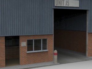 the factory 3D मॉडल