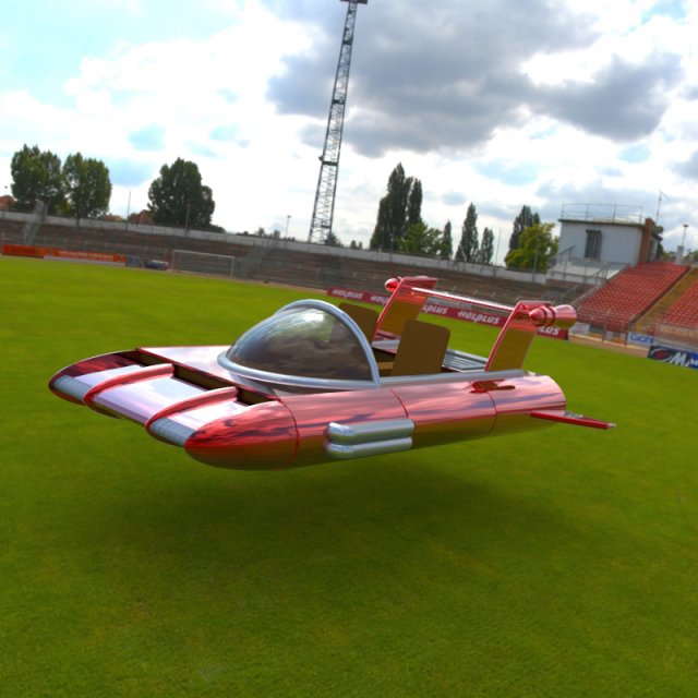 retro racer Modèle 3D .c4d .max .obj .3ds .fbx .stl .blend 