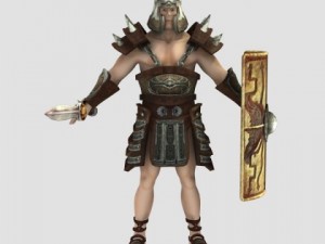 spartacus 3D 모델