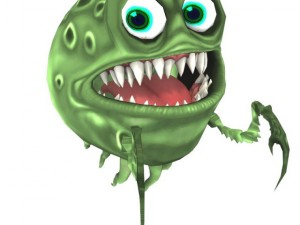angry bubble Model 3D
