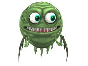 angry bubble 3D Model