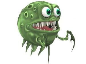 angry bubble 3D Model