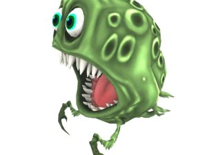 angry bubble 3D Model